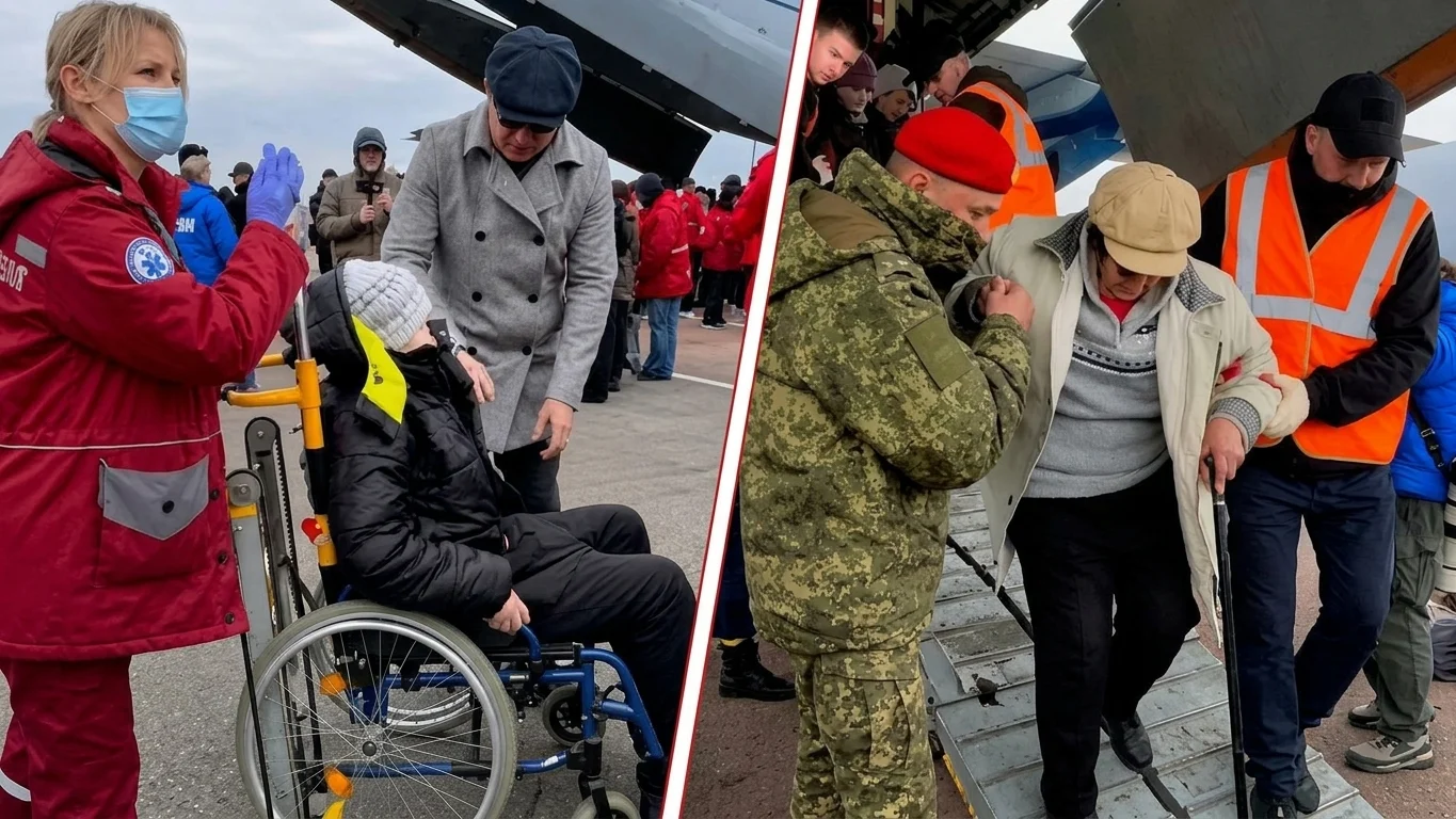 4 літаки з Олешок уже в Гомелі: українці повертаються додому (відео) 17