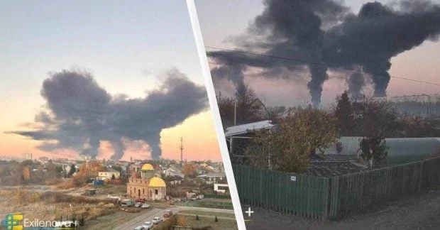 Дрони демократії спалили новокуйбишевський нафтопереробний завод – виробник реактивного палива для російської авіації 39