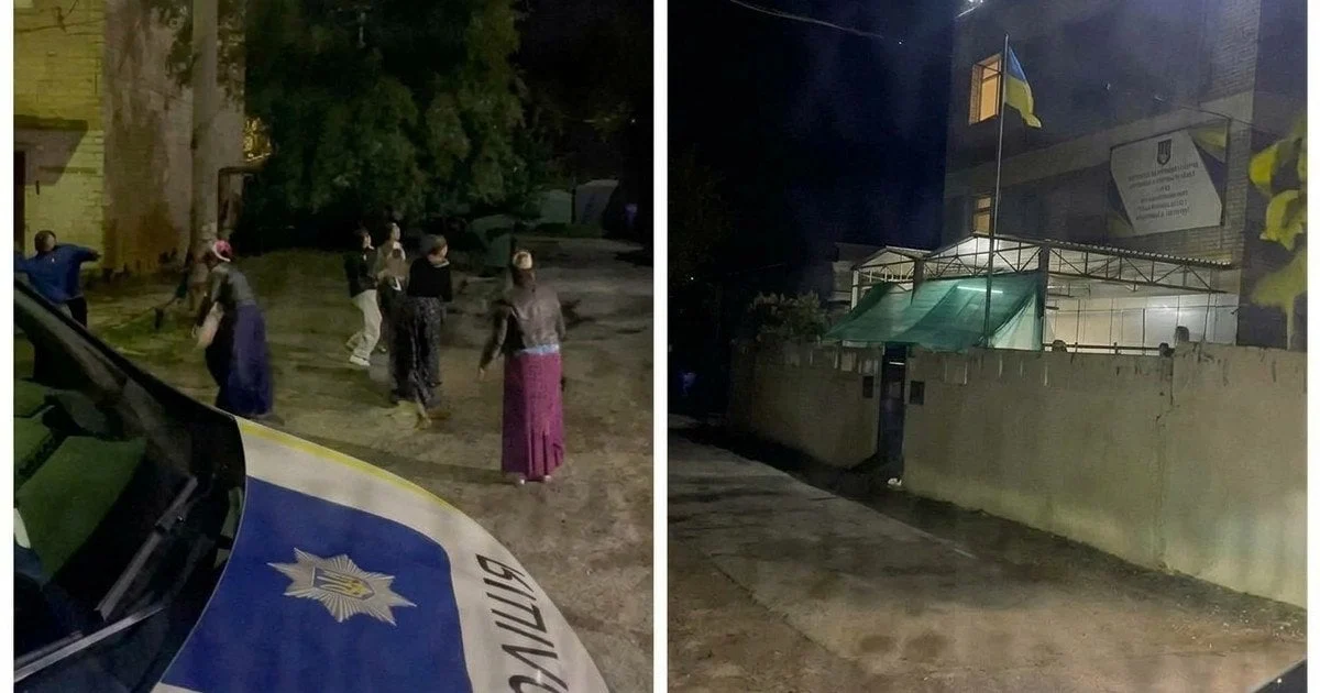 Роми штурмують ТЦК в Одесі через затримання барона 39