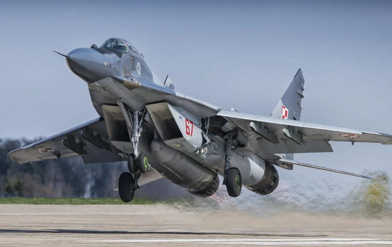 Польща передасть Україні два винищувачі МіГ‑29 і боєприпаси у новому пакеті допомоги 39