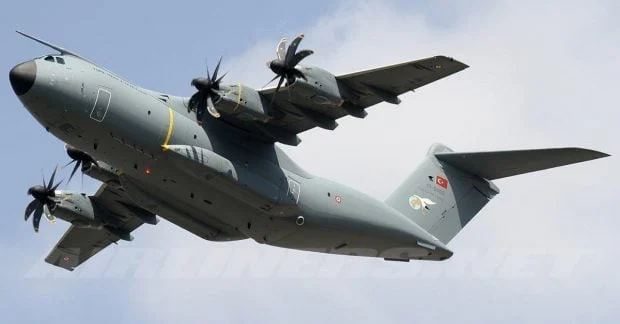 Турецький військовий Airbus A400M пройшов над Польщею до естонської авіабази 29