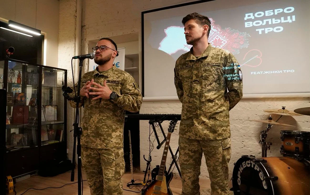 Презентація кліпу «Добровольці ТрО»: шанування волонтерів територіальної оборони України 517
