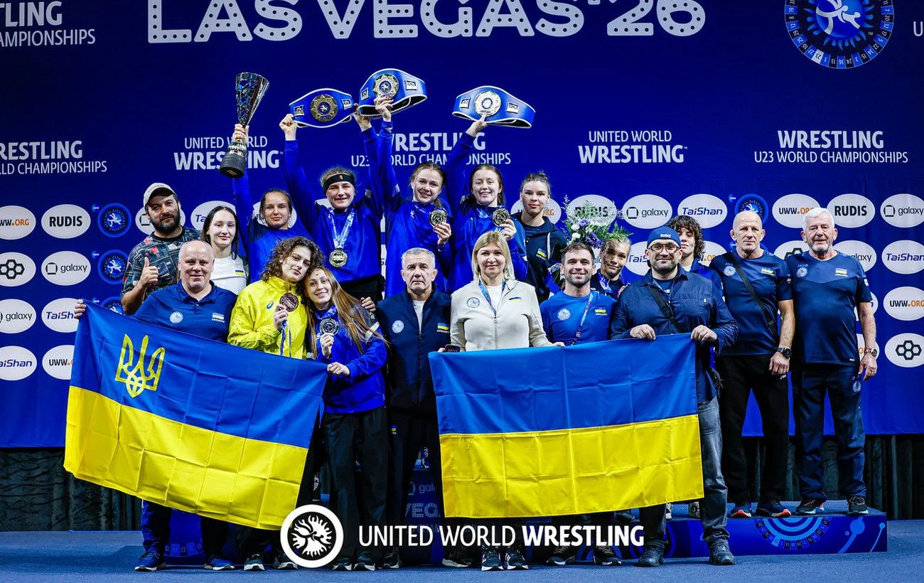 Українська жіноча збірна здобула два золоті та бронзу на ЧС U‑23 з боротьби 29