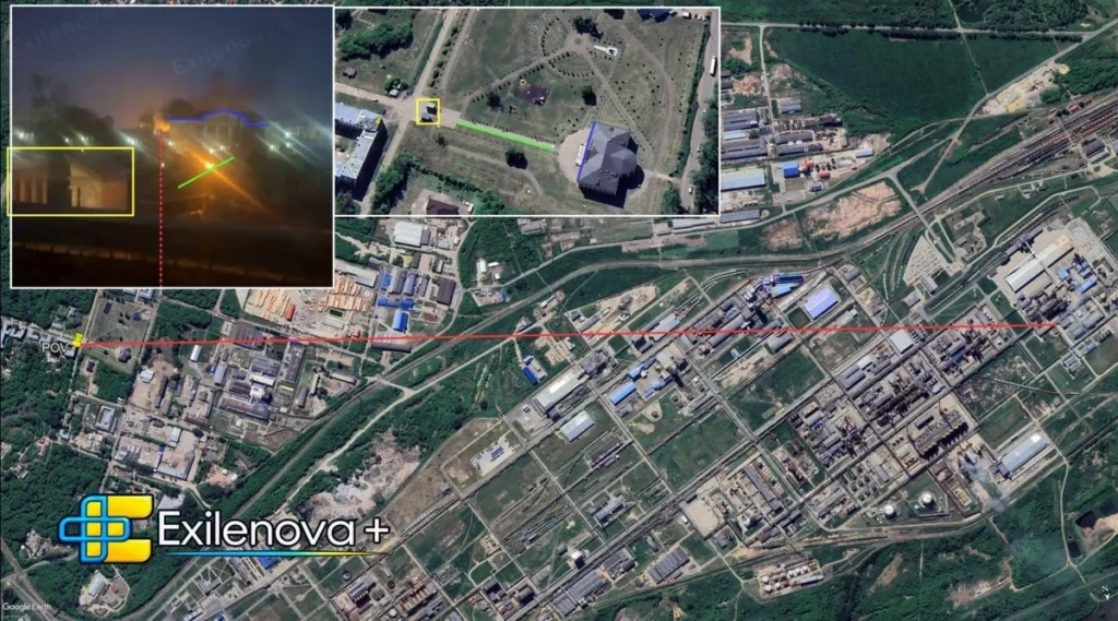 Дрони вдарили по хімзаводу «Азот» у Новомосковську (відео) 8 Дрони вдарили по хімзаводу «Азот» у Новомосковську (відео) 7