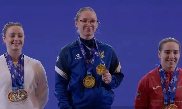 Українська важкоатлетка Ольга Івженко виграла три золоті на Євро‑U23 у Дуресі 5